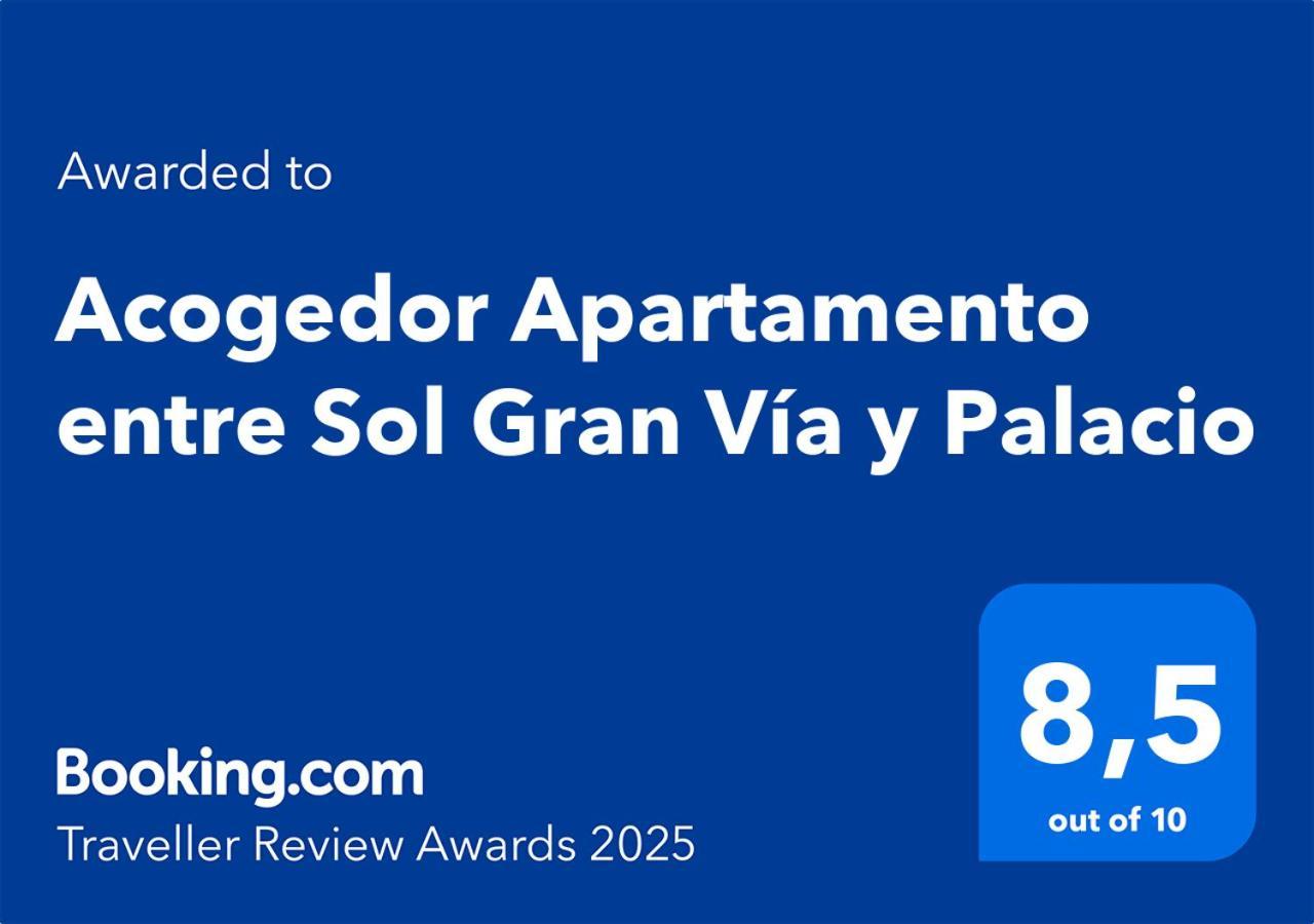 Acogedor Apartamento Entre Sol Gran Via Y Palacio มาดริด ภายนอก รูปภาพ